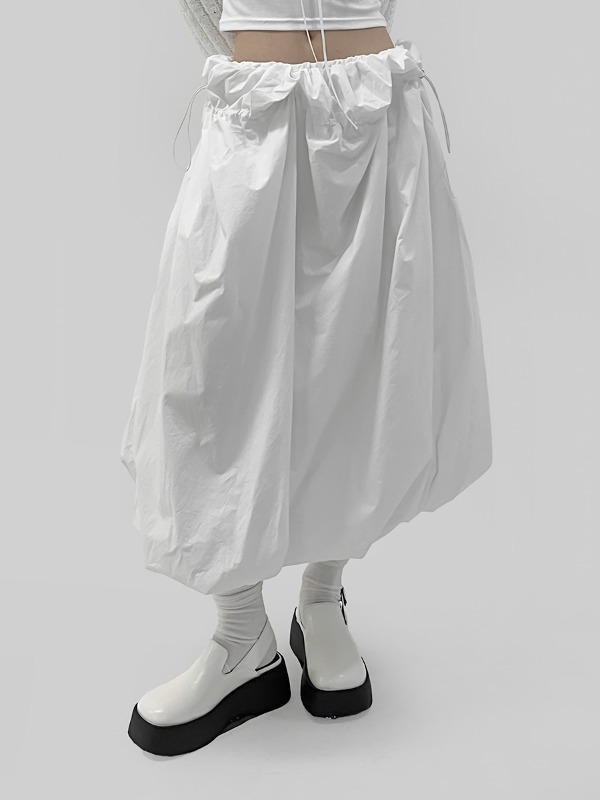 エンビー バルーン スカート (2color)